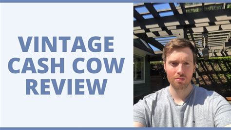 Vintage cash cow reviews Vintage Cash Cow Employee Reviews Review this company